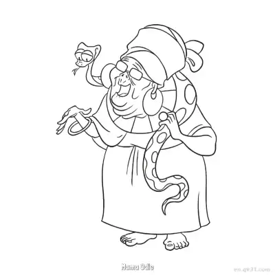 奥迪妈妈 3简笔画 素描 涂鸦 - 免费可打印迪士尼 公主和青蛙 下载PDF – 免费可打印简笔画涂色画