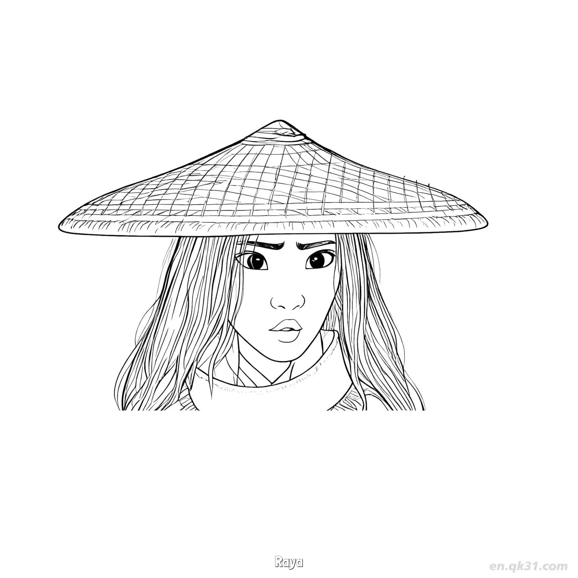 免费 拉雅 14简笔画 素描 涂鸦 - 免费可打印迪士尼 寻龙传说 下载PDF 简笔画涂色页