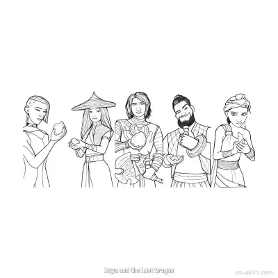 寻龙传说 3简笔画 素描 涂鸦 - 免费可打印迪士尼 寻龙传说 下载PDF – 免费可打印简笔画涂色画