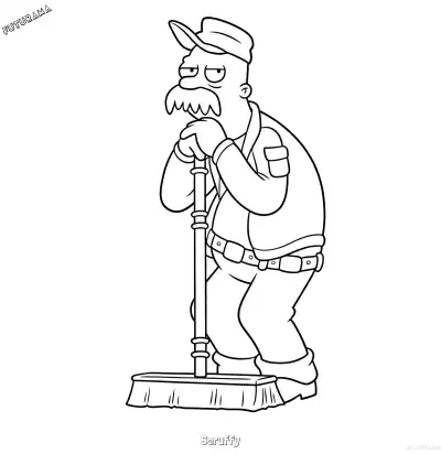 斯克拉菲 简笔画 素描 涂鸦 - 免费可打印飞出个未来 下载PDF – 免费可打印简笔画涂色画