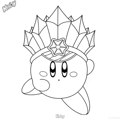 卡比 23简笔画 素描 涂鸦 - 免费可打印星之卡比 下载PDF – 免费可打印简笔画涂色画