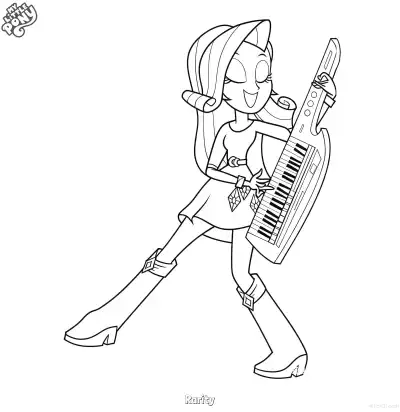 珍奇 5简笔画 素描 涂鸦 - 免费可打印小马宝莉 下载PDF – 免费可打印简笔画涂色画