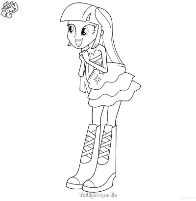 紫悦 8简笔画 素描 涂鸦 - 免费可打印小马宝莉 下载PDF – 免费可打印简笔画涂色画