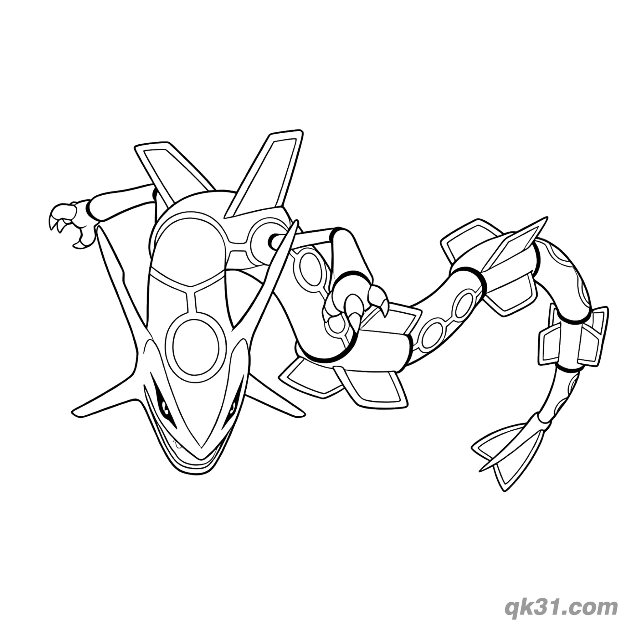 免费 烈空坐俯视悬停飞行简笔画涂色页 简笔画涂色页