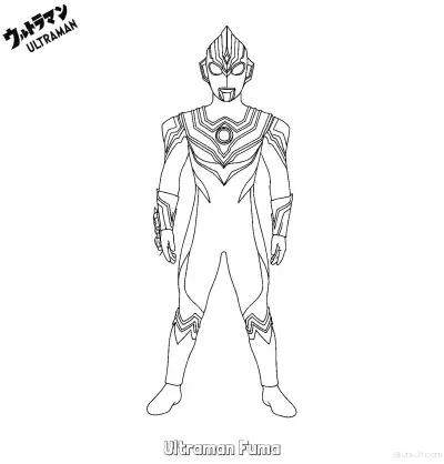 风马奥特曼 简笔画 素描 涂鸦 - 免费可打印奥特曼 下载PDF – 免费可打印简笔画涂色画