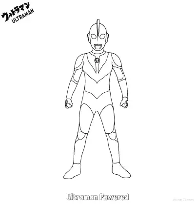 帕瓦特奥特曼 简笔画 素描 涂鸦 - 免费可打印奥特曼 下载PDF – 免费可打印简笔画涂色画