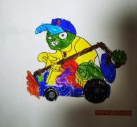 宝宝作品|简笔画|素描|涂鸦|涂颜色