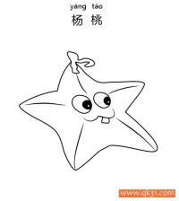 植物大战僵尸-杨桃（Starfruit）、星星果|简笔画|素描|涂鸦|涂颜色