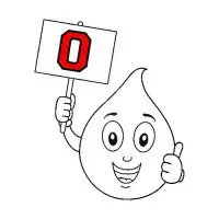 字母-O Letter O – 免费可打印简笔画涂色画